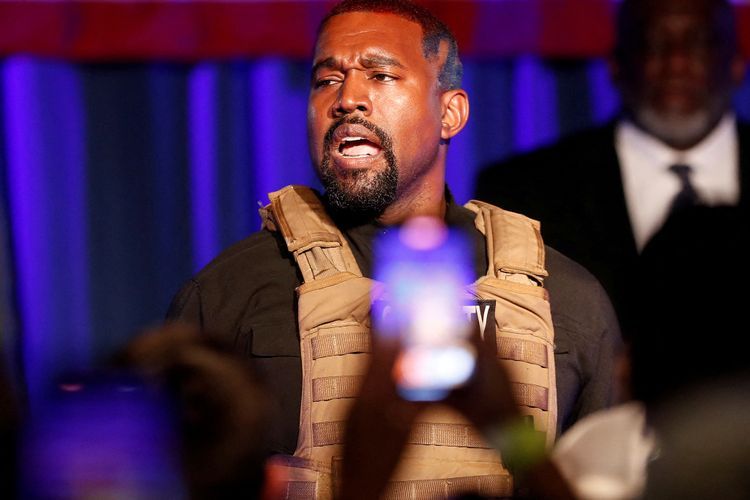 Gak Kapok, Kanye West Bakal Mencalonkan Diri Lagi sebagai Presiden AS di Tahun 2024