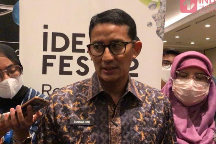 Sandiaga Uno soal Pengunjung iDEA FEST 22: Ini Lokomotif Masa Depan RI!