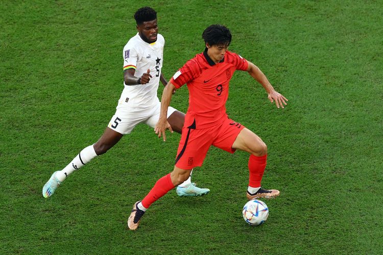 Hasil Piala Dunia 2022: Ghana Unggul 2-0 dari Korea Selatan di Babak Pertama
