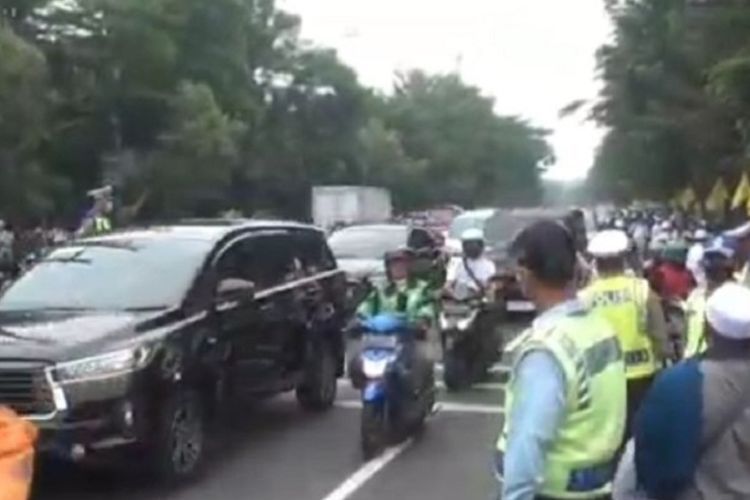 Ada Reuni 212, Lalu Lintas Sekitar TMII Ramai Lancar