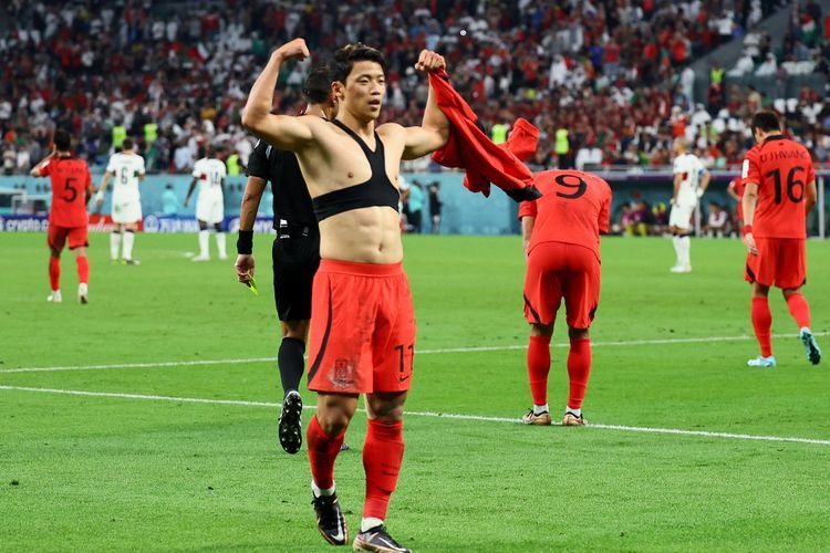 Hasil Piala Dunia 2022: Tendangan Hwang Hee-Chan Bawa Korea Selatan Ungguli Portugal 2-1