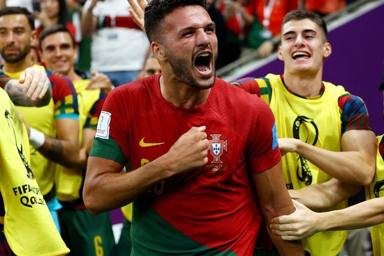 Hasil Piala Dunia 2022: Babak Pertama, Ramos dan Pepe Bawa Portugal Unggul 2-0 Atas Swiss