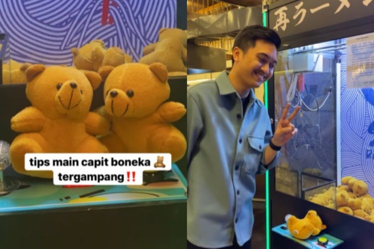 Pria Ini Bagikan Tips Main Capit Boneka Supaya Berhasil, Simak Moms biar Gak Rugi!