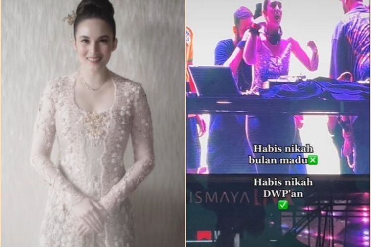 Usai Nikah Kemarin, Chelsea Islan dan Suami Muncul di Panggung DWP 2022 Bareng DJ Snake