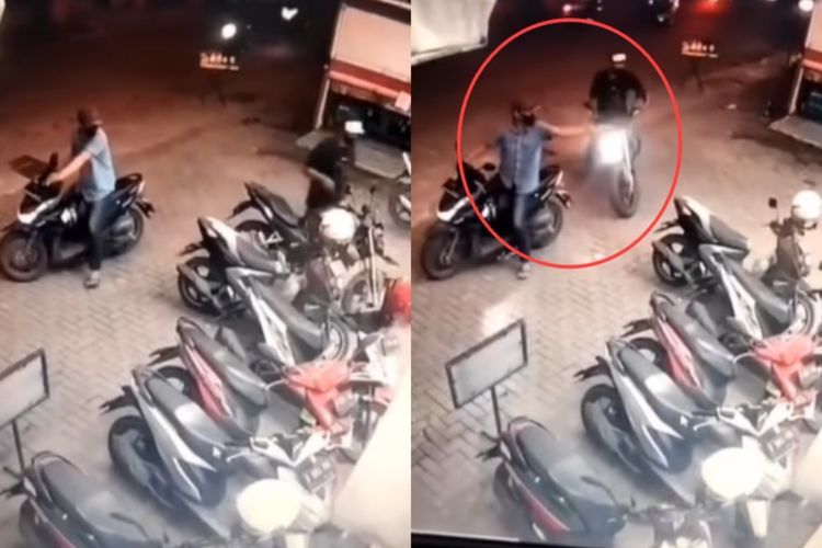 Maling Motor Todongkan Senjata Api saat Lakukan Aksinya, Korban Seketika Mati Kutu