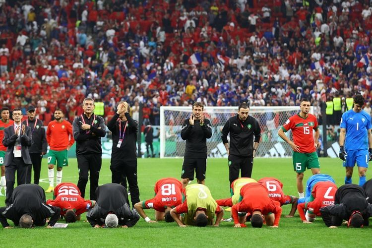 Piala Dunia 2022: Kalah-Menang Tetap Sujud Syukur, Maroko Memang Jempolan!