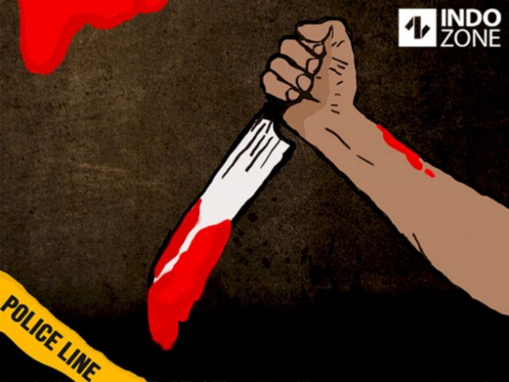 Ini Sketsa Wajah Pelaku Penikaman Imam Musala di Jakarta Barat