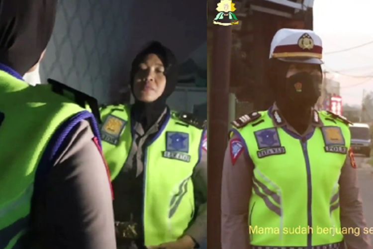 Selamat Hari Ibu, Kisah Perjuangan Polwan Sekaligus Ibu Tunggal Ini Bikin Terharu