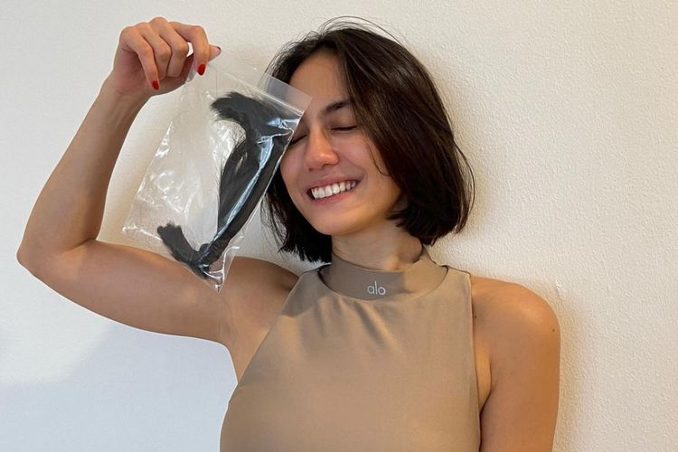 Makin Mengagumkan, Pevita Pearce Pamer Rambut Pendek sekaligus Mau Donasi ke Pasien Kanker