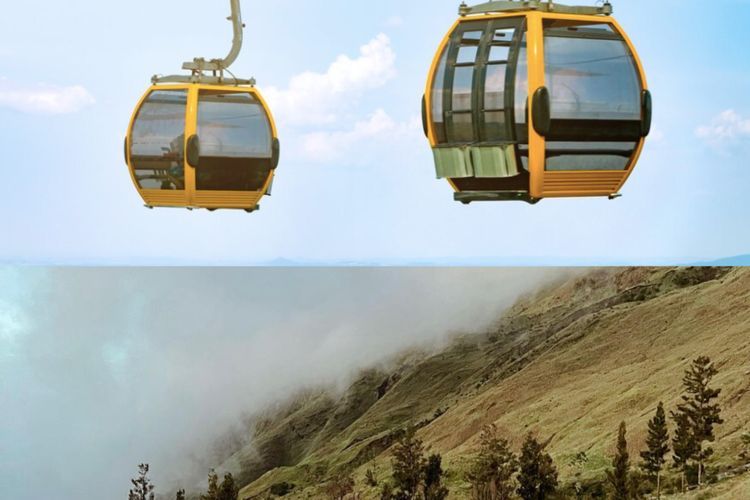 Wah! Wisata ke Gunung Rinjani Nantinya Enggak Usah Mendaki, Bisa Naik Kereta Gantung Lho