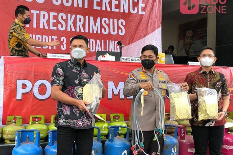Begini Cara Sindikat Pengoplos Gas 3 Kg ke Tabung 12 Kg, Pakai Pipa Dimodifikasi