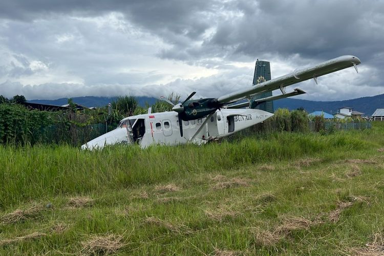 Kecelakaan Pesawat di Dogiyai Papua, Polisi: Akibat Cuaca Buruk