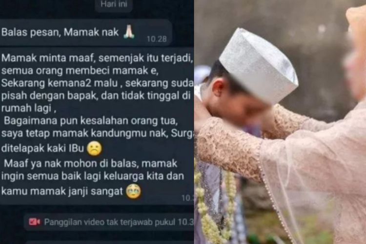 Usai Selingkuh dengan Menantu, Ibu Norma Risma Ungkit Surga di Telapak Kaki Ibu: Maaf Nak