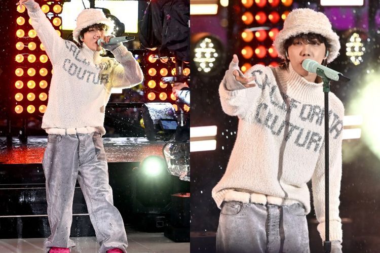 J-Hope Terharu Tampil Solo Tahun Baru-an di New York Times Square: Ini Berarti Banget!