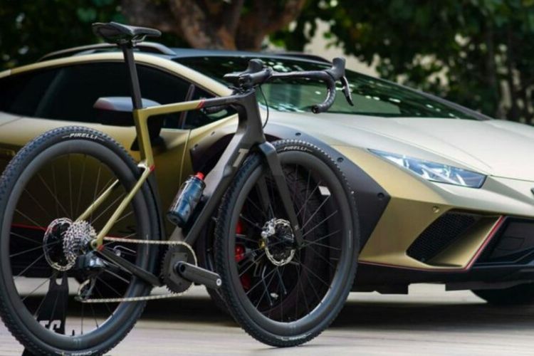  Lamborghini dan 3T Kolaborasi Ciptakan Gravel Bike, Harganya Bikin Geleng-geleng