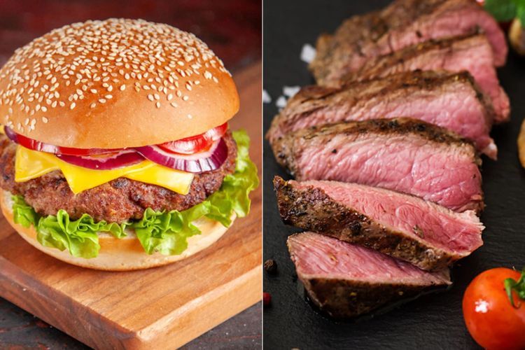 Makanan Sumber Kolesterol yang Harus Kamu Hindari Kalau Mau Sehat: Burger hingga Steak