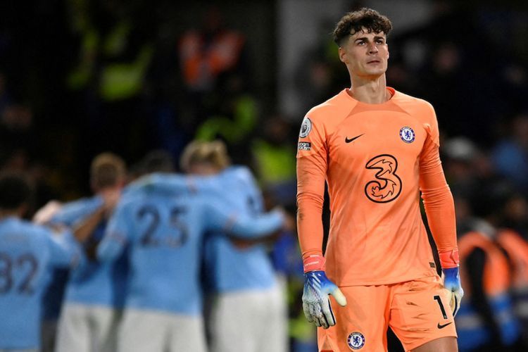 Intip Blunder Konyol Kepa Arrizabalaga yang Bikin Jack Grealish Terheran-heran