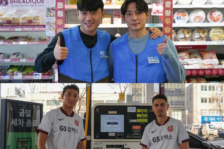Unik! FC Seoul Kenalin Pemain Barunya Cosplay Jadi Pegawai SPBU dan Petugas Minimarket