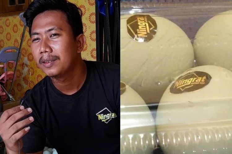 Mantan Buruh Pabrik Karawang, Banting Setir Jualan Telur Asin Cuannya Rp50 Juta Sebulan