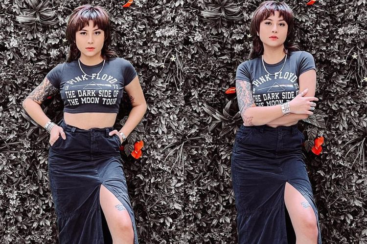Awkarin Tampil Baru dengan Model Rambut Mullet, Disebut Ganteng hingga Dikritik Gak Cocok!