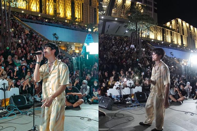 Fans Dikta Penuhi Anjungan Sarinah Sampai Padat, Bahkan Ada yang Dorong-dorongan
