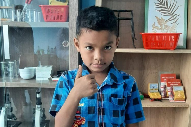 Punya Otak Cemerlang, Nono Juara Matematika Dunia dari NTT Doyan Makan Daun Ini!