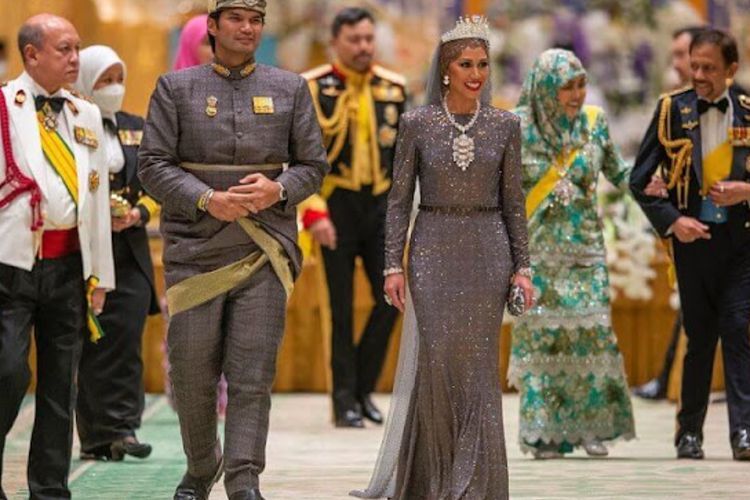 Pernikahan Putri Sultan Brunei Bikin Terpukau, Bertabur Kemewahan Bak Dongeng 1001 Malam