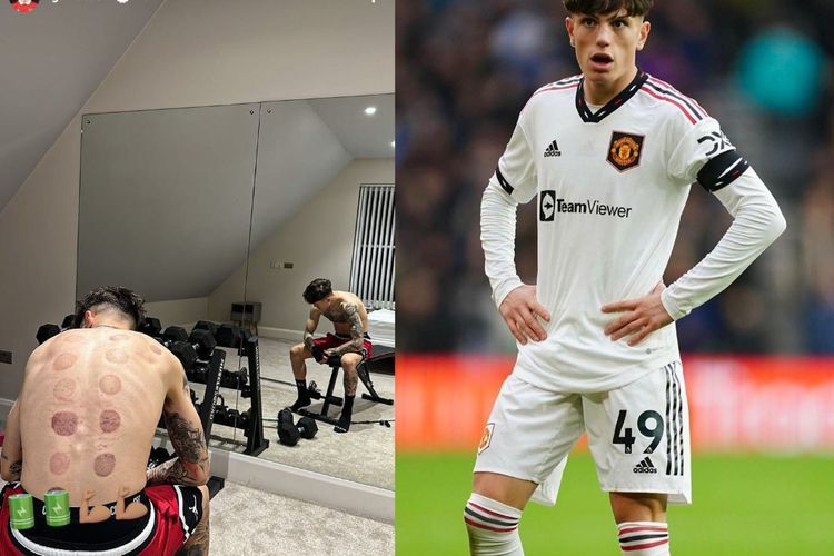 Kayak Orang Indonesia, Bintang Man United Alejandro Garnacho Dibekam Jelang Lawan Arsenal