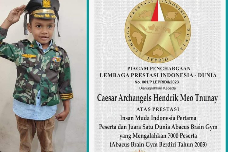 Tolak Mobil dan Laptop, Ini Deretan Hadiah yang Diterima Nono Bocah Jenius dari NTT