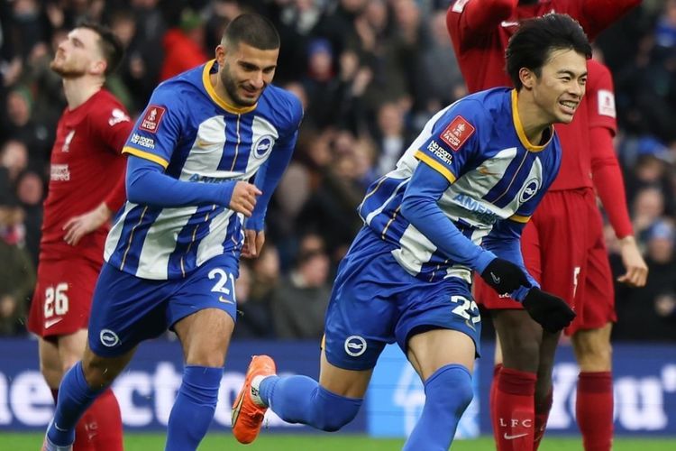 Mengenal Kaoru Mitoma, Pencetak Gol Krusial Bikin Liverpool Tersingkir di Piala FA!
