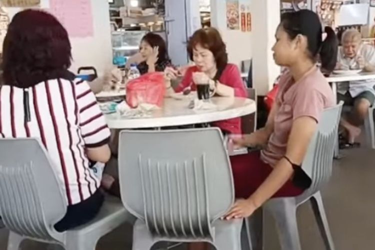 Viral Majikan Asal Singapura Tak Beri Makan ART-nya di Restoran, Netizen: Tidak Beradab!