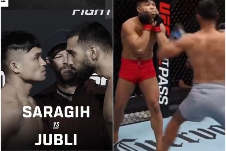 Sempat Pasang Wajah Meledek, Jeka Saragih Gagal Dikontrak UFC Usai Kalah dari Anshul Jubli