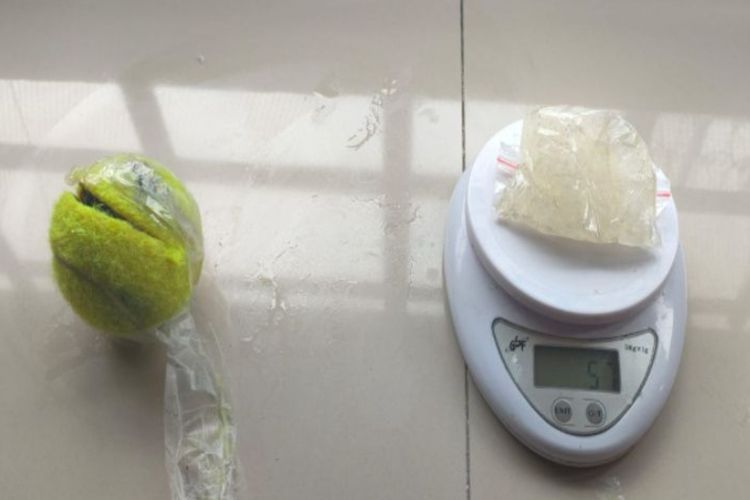 Sabu Bola Tenis Diselundupkan di Lapas Narkotika Samarinda, Ketahuan Petugas Pos Menara
