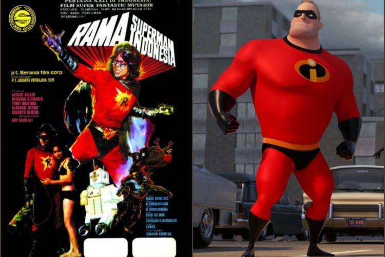  Nostalgia Film 'Rama Superman Indonesia', Benarkah Kostumnya 'Ditiru' The Incredibles?