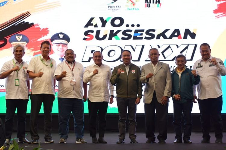 Buka Seminar Olahraga HPN di Medan, Menpora Amali Ajak Seluruh Elemen Sukseskan PON 2024