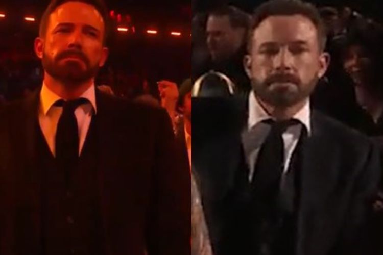 Wajah Bosan Aktor Ben Affleck saat Hadir di Grammy Jadi Sorotan, Netizen: Introvert