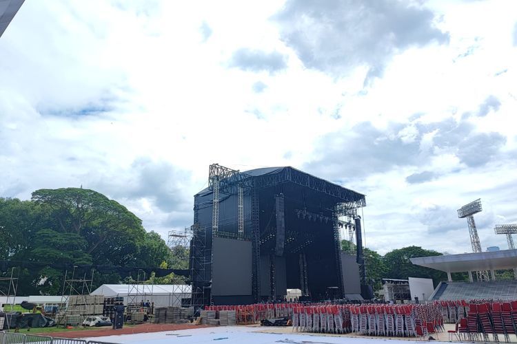 Jelang Konser Westlife di Jakarta, Promotor Lakukan Pemeliharaan Stadion Madya GBK