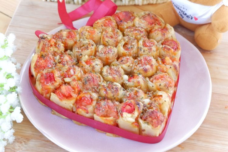 Sosis Roll Bentuk Hati, Ide Makanan untuk Hari Valentine Mudah Dibuat di Rumah