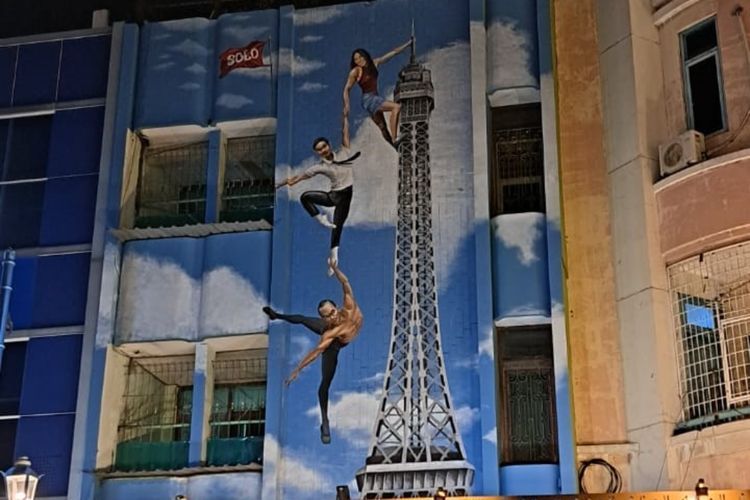 Unik, Lukisan Mural Menghiasi Komplek Perbelanjaan di Ngarsopuro Solo, Awalnya Ditolak