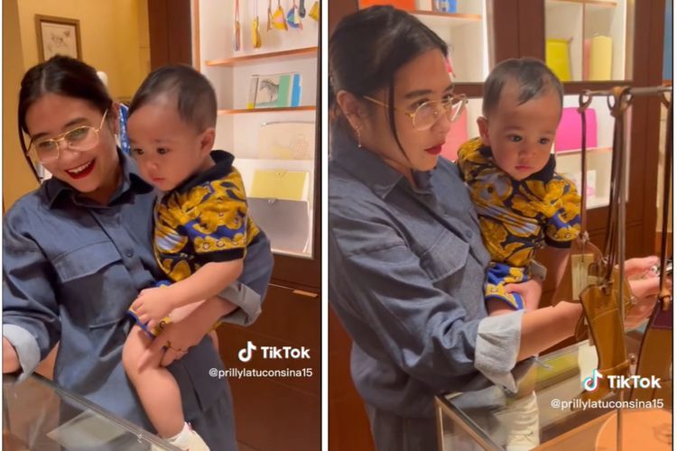 Diasuh Prilly, Cipung Pakai Baju Versace Hampir Rp10 Juta, Netizen: Kirain Batik Malioboro