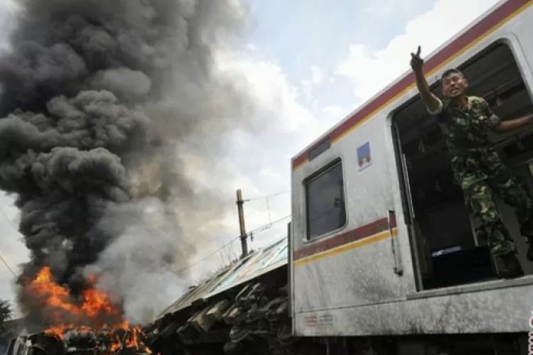 Tragedi Bintaro 2, Peristiwa Maut KRL yang Tabrak Truk Pengangkut BBM hingga 7 Orang Tewas