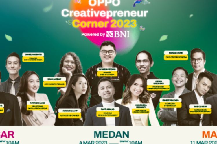 OPPO Creativepreneur Corner 2023 Dorong Industri Kreatif Menjadi Bisnis yang Berkelanjutan