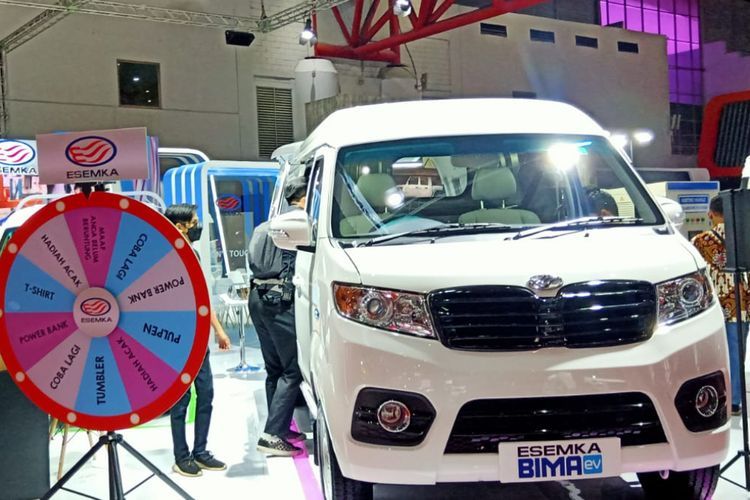 ESEMKA Pamer Mobil Listrik di IIMS 2023, Sempat Dijajal Presiden Jokowi