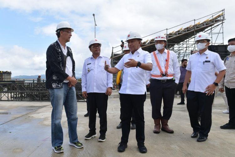 Tinjau Venue F1Powerboat Danau Toba 2023, Menpora Amali Pastikan Kesiapan Infrastruktur