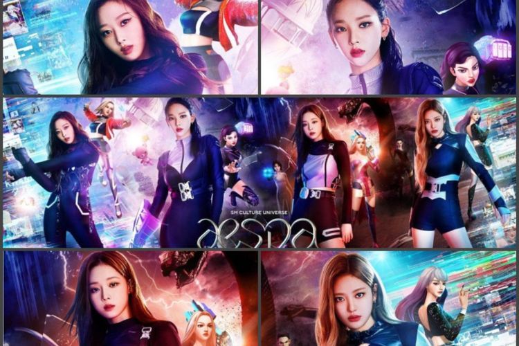 aespa Tampil Keren di Teaser Episode 2 SMCU, Termasuk RIlis Posternya