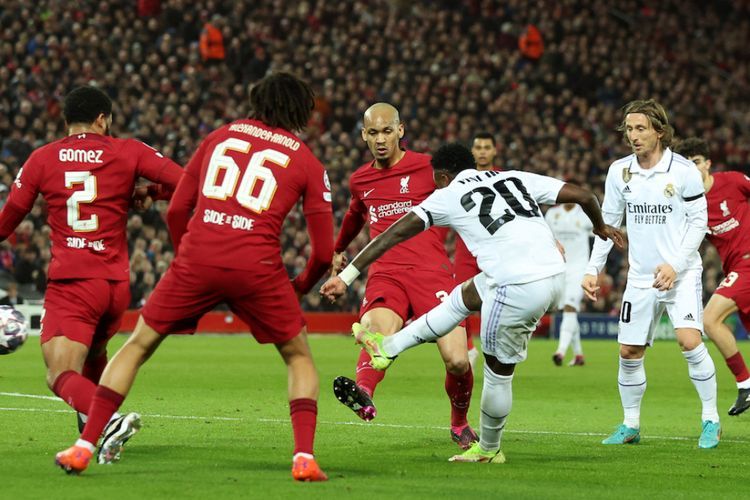 Courtois dan Alisson Blunder, Liverpool vs Real Madrid Sama Kuat di Babak Pertama