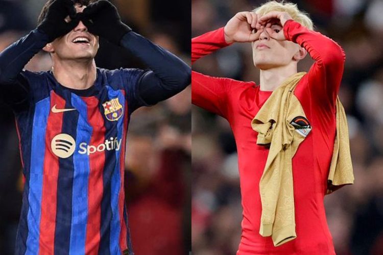 Garnacho Ejek Pedri Usai MU Bekuk Barcelona, Langsung ‘Diserang’ Cules