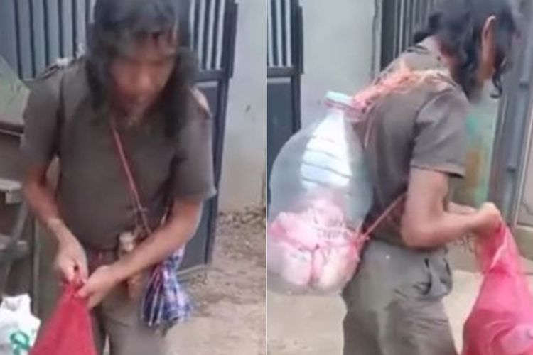 Viral ODGJ Bawa Galon Bekas Berisi Uang Puluhan Juta, The Real Crazy and Rich!