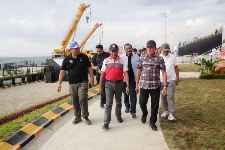 Tinjau F1 Powerboat 2023, Menpora Amali Puji Venue dan Keindahan Danau Toba