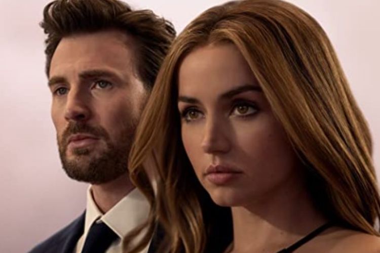 Ana de Armas Trending, Penampilannya Bareng Chris Evans di Trailer 